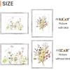 imageupsimples 85 By 11 Picture Frame Display Pictures 6x8 with Mat or 85 x 11 Without Wall Hanging Photo Frames Red 1 PackRustic White