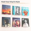 imageupsimples 4 Pack Vinyl Record Wall Mount Shelves 12quot Vinyl Holder for Album Record Storage ampamp Display Clear Acrylic Floating Shelves for Wall Decor Kids Bookshelf Magazine Rack Picture Ledge6