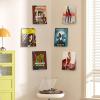 imageupsimples 4 Pack Vinyl Record Wall Mount Shelves 12quot Vinyl Holder for Album Record Storage ampamp Display Clear Acrylic Floating Shelves for Wall Decor Kids Bookshelf Magazine Rack Picture Ledge6