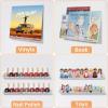 imageupsimples 4 Pack Vinyl Record Wall Mount Shelves 12quot Vinyl Holder for Album Record Storage ampamp Display Clear Acrylic Floating Shelves for Wall Decor Kids Bookshelf Magazine Rack Picture Ledge18