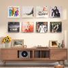 imageupsimples 4 Pack Vinyl Record Wall Mount Shelves 12quot Vinyl Holder for Album Record Storage ampamp Display Clear Acrylic Floating Shelves for Wall Decor Kids Bookshelf Magazine Rack Picture Ledge8