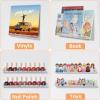 imageupsimples 4 Pack Vinyl Record Wall Mount Shelves 12quot Vinyl Holder for Album Record Storage ampamp Display Clear Acrylic Floating Shelves for Wall Decor Kids Bookshelf Magazine Rack Picture Ledge8