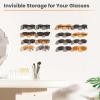 imageupsimples 4 Pack Vinyl Record Wall Mount Shelves 12quot Vinyl Holder for Album Record Storage ampamp Display Clear Acrylic Floating Shelves for Wall Decor Kids Bookshelf Magazine Rack Picture Ledge15