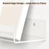 imageupsimples 6 Pack 6 x 4 Acrylic Small Shelves Floating Shelves for Wall Display Shelf Organizer for Plants Speaker Radio Toys Clear4