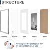 imageENJOYBASICS 11x14 Picture Frame Display Poster 8x10 with Mat or 11 x 14 Without Wall Gallery Photo Frames Grey 2 PackGray
