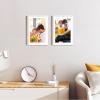 imageENJOYBASICS 11x14 Picture Frame Display Poster 8x10 with Mat or 11 x 14 Without Wall Gallery Photo Frames Grey 2 PackWhite