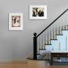 imageENJOYBASICS 11x14 Picture Frame Display Poster 8x10 with Mat or 11 x 14 Without Wall Gallery Photo Frames Grey 2 PackWhite