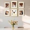 imageupsimples Aluminum 11x14 Picture Frame Black Display Photo 8x10 with Mat or 11 x 14 without Mat Wall Hanging Metal Poster Frame with Acrylic Cover 1 PackChampagne Gold