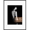 imageupsimples Aluminum 11x14 Picture Frame Black Display Photo 8x10 with Mat or 11 x 14 without Mat Wall Hanging Metal Poster Frame with Acrylic Cover 1 PackClassic Black
