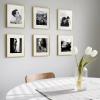 imageupsimples Aluminum 11x14 Picture Frame Black Display Photo 8x10 with Mat or 11 x 14 without Mat Wall Hanging Metal Poster Frame with Acrylic Cover 1 PackChampagne Gold