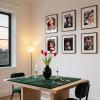imageupsimples Aluminum 11x14 Picture Frame Black Display Photo 8x10 with Mat or 11 x 14 without Mat Wall Hanging Metal Poster Frame with Acrylic Cover 1 PackClassic Black