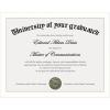 imageupsimples Certificate Frame with Clear Plexiglass 85 by 11 Picture Diploma Document Degree Frame for Wall and Tabletop Black 8 PackWhite