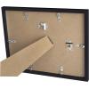 imageupsimples Certificate Frame with Clear Plexiglass 85 by 11 Picture Diploma Document Degree Frame for Wall and Tabletop Black 8 PackBlack