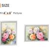 imageupsimples 5x7 Picture Frame Set of 3 Made of High Definition Glass for 5 x 7 Wall and Tabletop Display Thin Border Photo Frames for Home Decor PinkSilver