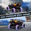 imagePOSTACK 24V 2 Seater Ride On Car with Remote Control 4WD Ride On Toys for Big Kids 4x4 Battery Powered Electric UTV for Boys Girls Off Road Truck with 3 Speeds Bluetooth PinkBlack