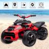 imagePOSTACK 24V Kids ATV 3 Wheeler Ride on Motorcycle Battery Powered Electric Bike Vehicle Ride on Toy Car for Toddler Boys Girls with Musi LED Light Blue24vred