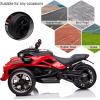 imagePOSTACK 24V Kids ATV 3 Wheeler Ride on Motorcycle Battery Powered Electric Bike Vehicle Ride on Toy Car for Toddler Boys Girls with Musi LED Light Blue24vred