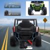 imagePOSTACK 12 Volt Battery Powered Ride On Car with Remote Control Ride On UTV Toys for Toddlers Boys Girls Off Road Electric Vehicle Kids to Drive with Bluetooth LED Lights 3 Speeds Music BlueGreen