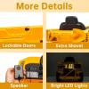 imagePOSTACK 12V Ride On Construction TruckBattery Powered Ride On Car with Remote Control Kids Electric Vehicle with Shovel Speaker Bluetooth MusicBoys Girls Gift 3 SpeedsBlue12v Yellow