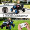 image:imagePOSTACK 24V Kids Ride on Car with Parent Remote Control 4WD OffRoad Police Car Side by Side Toddler Ride on Toy for Girls Boys with LED Police Lights Speaker Music PinkBlue