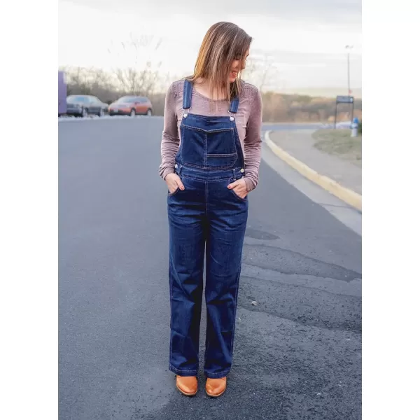 luvamia Overalls Women Loose Fit Denim Bib Baggy Overall Jumpsuit Straight Wide Leg Stretchy Jean Pants FashionA2 Sargasso Sea