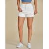 imageluvamia Jean Skorts for Woman Trendy High Waisted Stretchy Denim Skirt with Shorts Y2K Mini Skort Skirts Country ConcertCream White