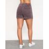 imageluvamia Jean Skorts for Woman Trendy High Waisted Stretchy Denim Skirt with Shorts Y2K Mini Skort Skirts Country ConcertPecan Brown