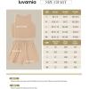 imageluvamia Linen Short Sets for Women Two Piece Matching Casual Sleeveless Tank Top and High Waisted Shorts Summer OutfitsAlmond