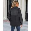 imageluvamia 2025 Spring Jean Jackets for Women Fashion Oversized Button Down Denim Jacket Western Shacket Jacket with PocketsWashed Black