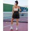 imageluvamia Sweat Shorts for Women High Wasited Baggy Cargo Pull On Elastic Waist Sport Athletic Summer Lounge Comfy ShortsBlack