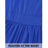 imageluvamia Jumpsuits for Women Causal Wide Leg Overall Jumpsuit Baggy Loose Short Sleeves Onesie Jumpers Comfy StretchyRoyal Blue