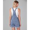 imageluvamia Womens Ripped Short Overalls Adjustable Denim Bib Overall Shorts RomperClassic Blue