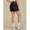 imageluvamia FleXclusive Jean Shorts for Women Trendy High Waisted Stretchy Denim Summer Raw Hem Mom Long Shorts Cutoff JortsWashed Black