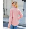 imageluvamia womens Women Denim JacketsBlush Pink