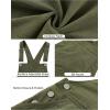 imageluvamia Corduroy Overalls for Women Loose Fit Baggy Straight Casual Adjustable Straps Bib Jumpsuit Overalls with PocketsOlive Green