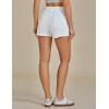 imageluvamia Jean Shorts for Women High Waisted Trendy Summer Casual Ripped Cutoff Stretchy Distressed Denim Shorts JortsBrilliant White