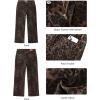 image:imageluvamia Wide Leg Jeans for Women High Waisted Leopard Cheetah Print Stretch Cropped Denim Pants Patch Pocket Flare JeansBrown Leopard