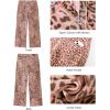 image:imageluvamia Wide Leg Jeans for Women High Waisted Leopard Cheetah Print Stretch Cropped Denim Pants Patch Pocket Flare JeansPink Leopard