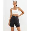 image:imageluvamia Hiking Shorts for Women Cargo Lightweight Water Resistant Elastic Waist Golf Casual Summer 7 Inch Inseam ShortsBlack