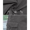 image:imageluvamia Hiking Shorts for Women High Waisted Pull On Cargo Casual Golf Water Resistant 7 Inch Inseam Mid Thigh ShortsDark Gray