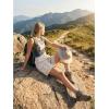 image:imageluvamia Hiking Shorts for Women High Waisted Pull On Cargo Casual Golf Water Resistant 7 Inch Inseam Mid Thigh ShortsTurtledove