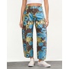 image:imageluvamia Barrel Jeans for Women Cropped High Waisted Baggy Colored Floral Printed Women Western Boyfriend Jeans StretchyDark Floral