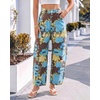 image:imageluvamia Barrel Jeans for Women Cropped High Waisted Baggy Colored Floral Printed Women Western Boyfriend Jeans StretchyDark Floral