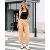 image:imageluvamia Barrel Jeans for Women Cropped High Waisted Baggy Colored Floral Printed Women Western Boyfriend Jeans StretchyKhaki Orchid