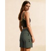 image:imageluvamia Hiking Shorts for Women Cargo Pull On Elastic Waist Lightweight Quick Dry Summer Sport Golf 7 Inch Inseam ShortsArmy Green