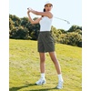 image:imageluvamia Hiking Shorts for Women Cargo Pull On Elastic Waist Lightweight Quick Dry Summer Sport Golf 7 Inch Inseam ShortsArmy Green