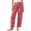 Rose Red Paisley