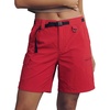 image:imageluvamia Summer Hiking Shorts for Women Casual Cargo High Waisted Water Resistant 7 Inch Inseam Shorts with PocketsRed