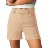image:imageluvamia Jean Shorts for Women High Waisted Trendy Stretchy Denim Shorts 5 Inch Inseam Summer Casual Jorts with PocketsKhaki Sand