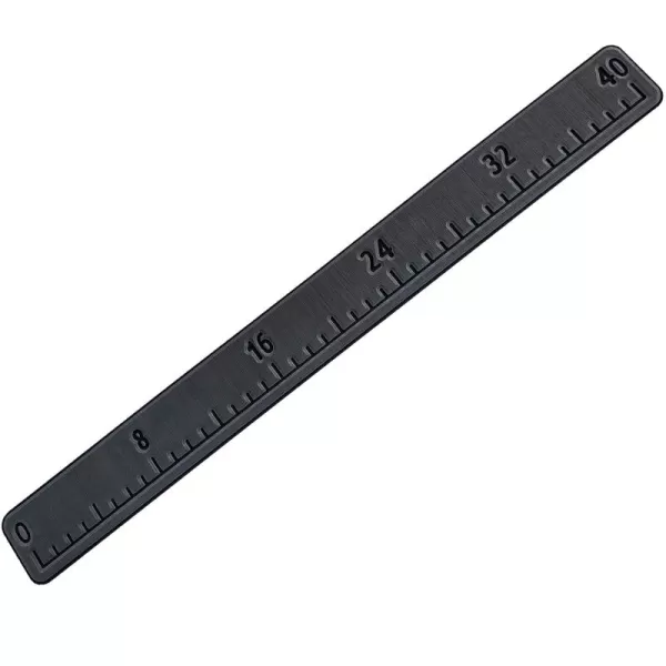 imageFish Ruler for Kayak Boat 40quot EVA Foam Marine Foam Fish Ruler with Adhesive Backing Durable Fishing Measurement Tool  Light BrownADark Grey